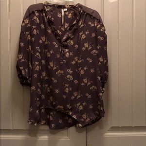 Grey 3/4 length sleeves